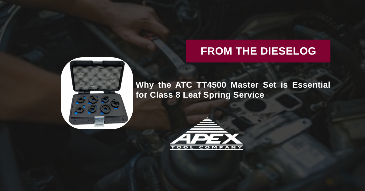 ATC TT4500 Leaf Spring Pin Socket Master Set 7 Piece Kit Layout